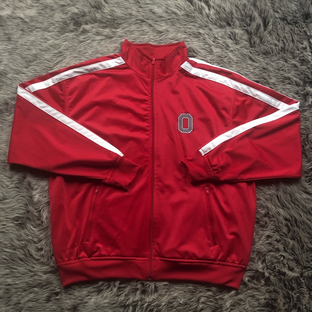 Ohio State Buckeyes Zip Up Sweatjacket